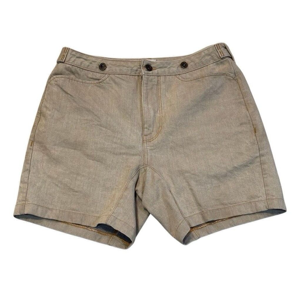 Gamine Workwear Womens Gusseted Shorts Size 7 Cotton Made In USA